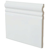 EQUIPE SKIRTING BLANCO BRILLO 21015 15X15