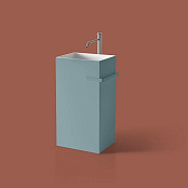 НАПОЛЬНАЯ РАКОВИНА ANTONIO LUPI FUSTO, БИРЮЗОВЫЙ (FUSTO OSSIDO)