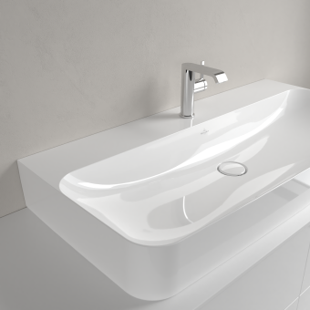 РАКОВИНА НАКЛАДНАЯ 100Х47 VILLEROY&BOCH FINION, WHITE ALPIN (41681BR1)