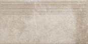 PARADYZ KLINKIER VIANO BEIGE STOPNICA PROSTA STRUKTURA 30x60