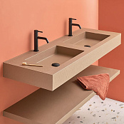 РАКОВИНА 140X46 CM SANYCCES CLEVER DUO, КАПУЧИНО (LV30414046122SCA)