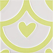 PAMESA AGATHA COEUR PISTACHO 25X25