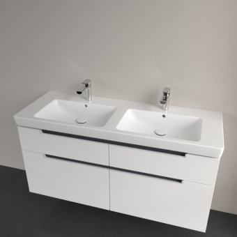 РАКОВИНА 130Х47 VILLEROY&BOCH SUBWAY 2.0, WHITE ALPIN (7175D001)