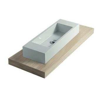 РАКОВИНА 75Х30 СМ GALASSIA PLUS DESIGN, БЕЛЫЙ (6036S)