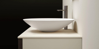 РАКОВИНА НАКЛАДНАЯ 54 СМ ANTONIO LUPI VELO, БЕЛЫЙ (VELOTONDO54 BIANCO)