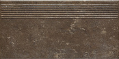 PARADYZ KLINKIER ILARIO BROWN STOPNICA PROSTA STRUKTURA 30x60
