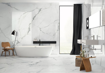 FONDOVALLE INFINITO 2.0 CALACATTA WHITE GLOSSY NATURAL 120X120