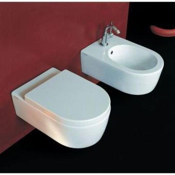 ПОДВЕСНОЙ БЕЗОБОДКОВЫЙ УНИТАЗ FLAMINIA LINK GOCLEAN, WHITE (5051/WCG)