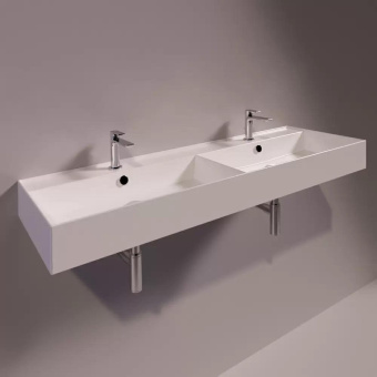 КЕРАМИЧЕСКАЯ РАКОВИНА 141 CМ SIMAS AGILE, MATTE NAVY (AG 141D)