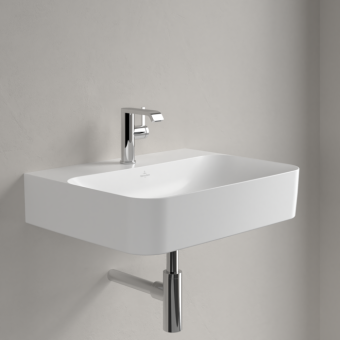 РАКОВИНА НАКЛАДНАЯ 60Х47 VILLEROY&BOCH FINION, STONE WHITE (416864RW)