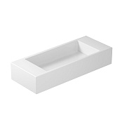 РАКОВИНА 75Х30 СМ GALASSIA PLUS DESIGN, БЕЛЫЙ (6036S)