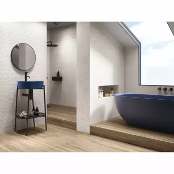 APE AMA SHAPE BIANCO RECT. 40X120