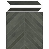 41ZERO42 CHEVRON OLIVE 4100079 7.5X60