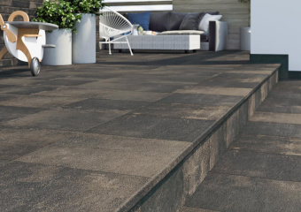PARADYZ SCANDIANO STOPNICA PROSTA BROWN 30X30X0,85