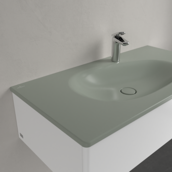 РАКОВИНА ВСТРАИВАЕМАЯ 100Х50 VILLEROY&BOCH ANTAO, MORNING GREEN (4A76A2R8)