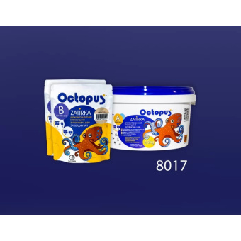 ЭПОКСИДНАЯ ЗАТИРКА OCTOPUS ZATIRKA 2-КОМП. ЦВЕТ ФИОЛЕТОВО-ЛАВАНДОВЫЙ 8017 2,5 КГ (8017-2)
