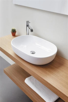 РАКОВИНА НАКЛАДНАЯ 60Х42 CM SANYCCES CHIURE, БЕЛЫЙ (LV5150604315WG)