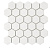 Фото плитки KOTTO HST 6024 HEXAGON WHITE 29,5X29,5X0,9 из коллекции KOTTO HEXAGON 