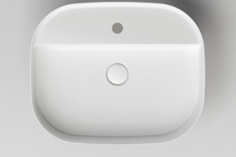 РАКОВИНА НАКЛАДНАЯ 55Х45 СМ GALASSIA SMART B, БЕЛЫЙ (7401)