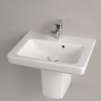 РАКОВИНА 50Х40 VILLEROY&BOCH SUBWAY 2.0, WHITE ALPIN (73155001)