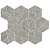 Фото плитки ATLAS CONCORDE BOOST STONE GREY MOSAICO HEX MATT A7CZ 25X28,5 из коллекции ATLAS CONCORDE BOOST STONE 