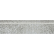 PARADYZ SCRATCH GRYS STOPNICA PROSTA NACINANA MAT. 29,8x119,8