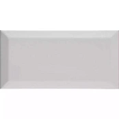 ALMERA CERAMICA METRO BISEL WHITE 10X20