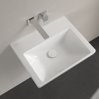 РАКОВИНА 55Х44 VILLEROY&BOCH SUBWAY 3.0, WHITE ALPIN (4A705801)