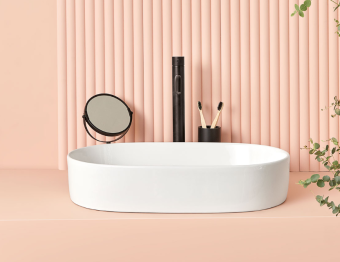 РАКОВИНА НАКЛАДНАЯ 38Х60 CM SANYCCES TRAPANI, БЕЛЫЙ МАТОВЫЙ (LV5210613913WM)