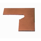 GRESMANC ZANQUIN FIORENTINO TERRA NATURE DRCHO 150162 27x28.8 Плинтус угловой правый