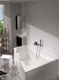 ВАННА АКРИЛОВАЯ RIHO DOPPIO LEFT 180Х130 СМ (B034001005)