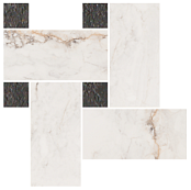 PAMESA PISA TWISTED GOLD LEVIGLASS 21X26