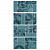Фото плитки MARAZZI D_SEGNI BLEND AZZURRO MOSAICO M8WR 19X38 из коллекции MARAZZI D_SEGNI BLEND 