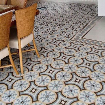 VIVES CERAMICA 1900 DORDA CELESTE 20X20X0,8