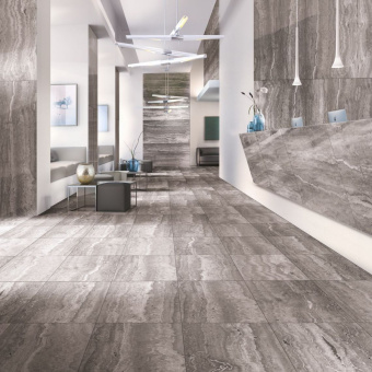 CASALGRANDE PADANA MARMOKER TRAVERTINO TITANIUM MATT 120X120X0,65