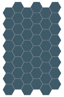 TERRATINTA MAGICA HEXA FLOOR OCEAN WAVE MATT 140X160