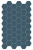 TERRATINTA MAGICA HEXA FLOOR OCEAN WAVE MATT 140X160 TERRATINTA MAGICA HEXA FLOOR OCEAN WAVE MATT 140X160