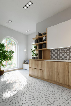 KOTTO SCALES SC 6024 WHITE 24X24X0,9