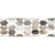 CERAMICA DESEO ARABESQUE GREY DECOR 30Х90