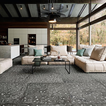 LAND PORCELANICO PETRI ANTHRACITE NAT 59,5X59,5