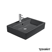 КЕРАМИЧЕСКАЯ РАКОВИНА 60 СМ DURAVIT VERO, ЧЕРНАЯ (0454600800)