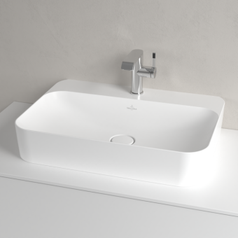 РАКОВИНА НАКЛАДНАЯ 60Х44,5 VILLEROY&BOCH FINION, STONE WHITE (414264RW)