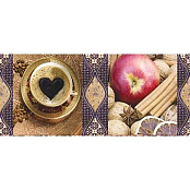 CERAMIKA COLOR VENUS ВОСТОК 2 ДЕКОР 25x60