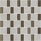 ІНТЕРКЕРАМА HARDEN МОЗАЇКА МІКС СІРА/ М 04 18072