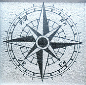 KOTTO TAKO GTР 73007 COMPASS MIRROR 7,3X7,3X0,8