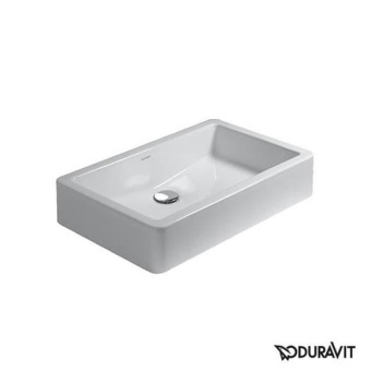 КЕРАМИЧЕСКАЯ РАКОВИНА 50 СМ DURAVIT VERO, БЕЛАЯ (0455500000)