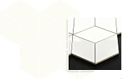 PARADYZ MOONLIGHT BIANCO ROMB HEXAGON 20,4X23,8X0,6