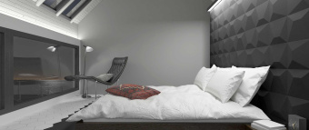 WOW COLLECTION NILO L CONTRACT GRAPHITE MATT 25X25