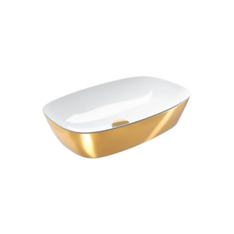 КЕРАМИЧЕСКАЯ РАКОВИНА 60 СМ CATALANO GOLD&SILVER, GOLD/WHITE (160APGRLXBO)