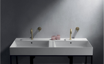 РАКОВИНА 141Х46 СМ GALASSIA MEG11, БЕЛЫЙ (8939)